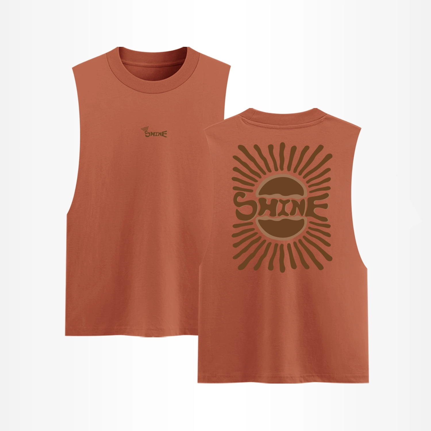 Tank Top Cotton Print