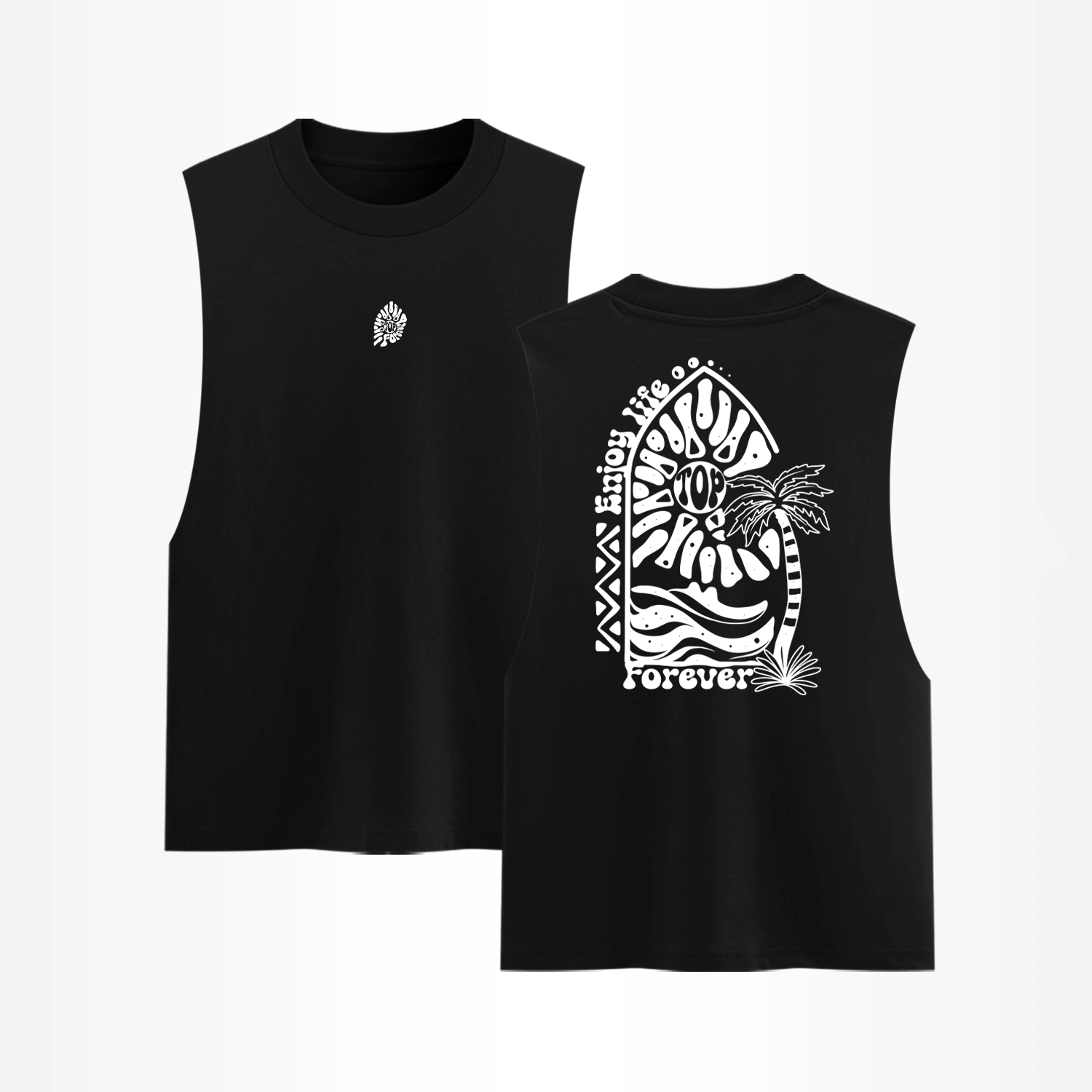 Tank Top Cotton Print