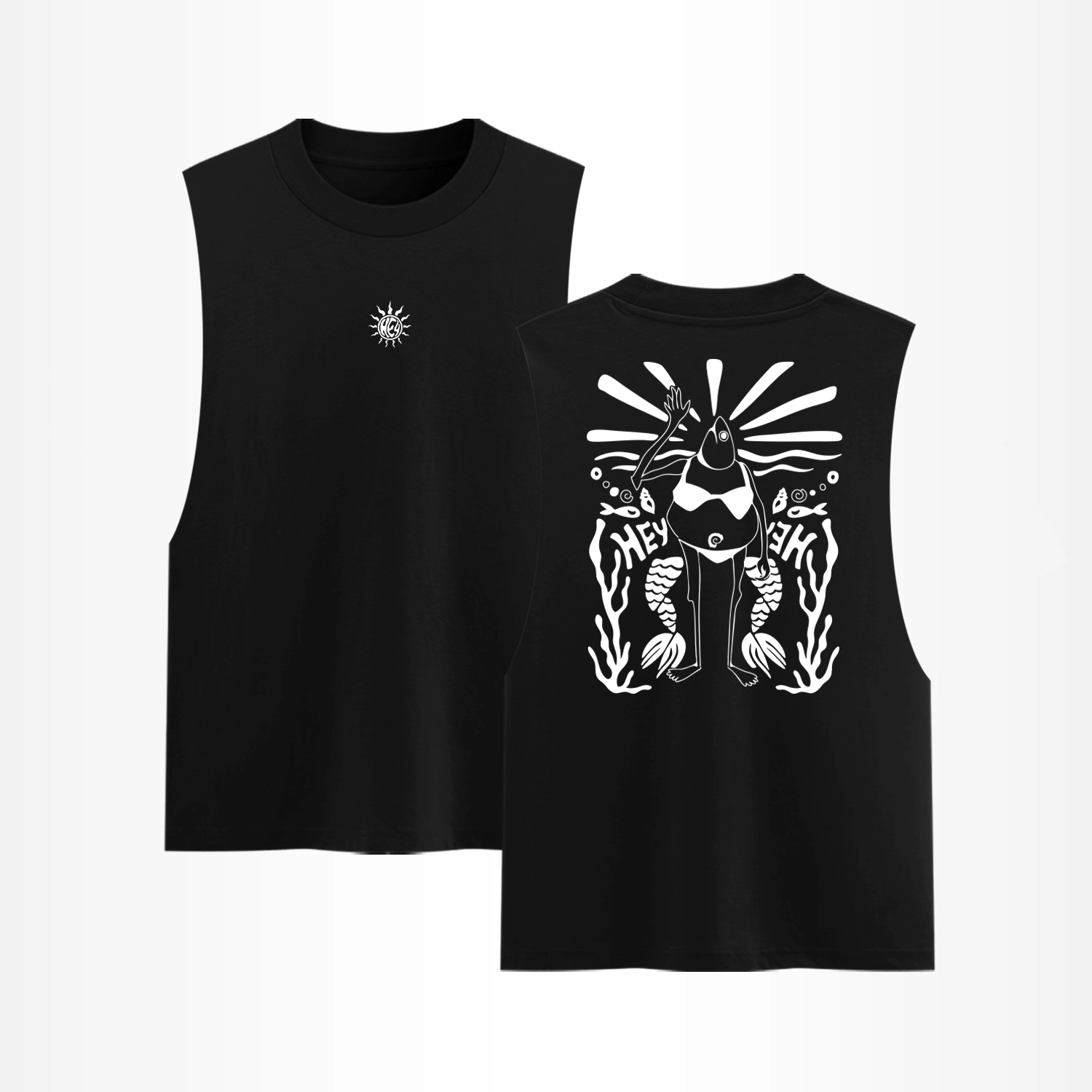 Tank Top Cotton Print