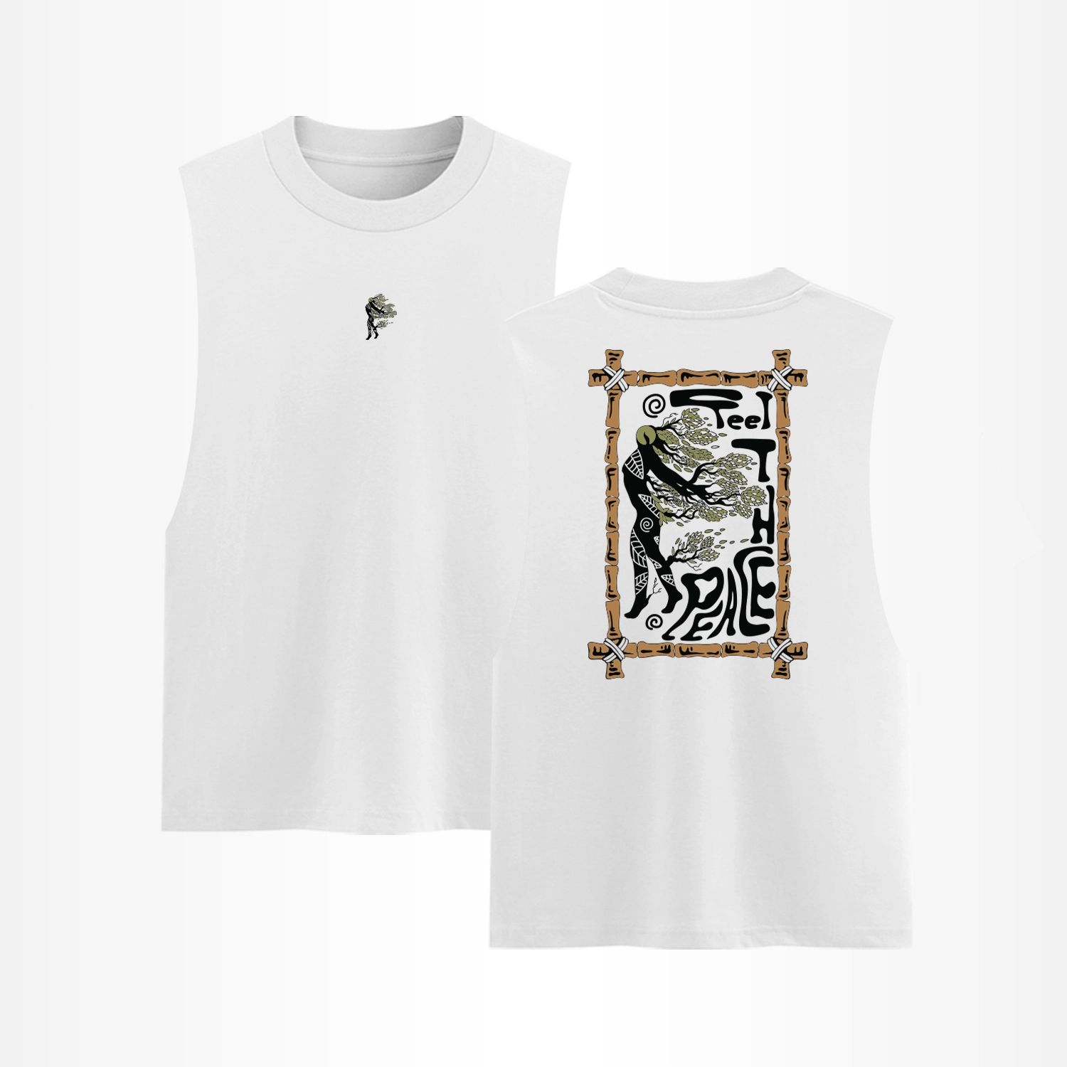Tank Top Cotton Print